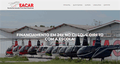 Desktop Screenshot of eacar.com.br